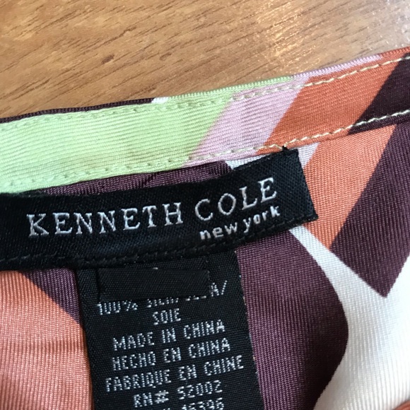 Kenneth Cole silk tank top, size 8 - Picture 3 of 4